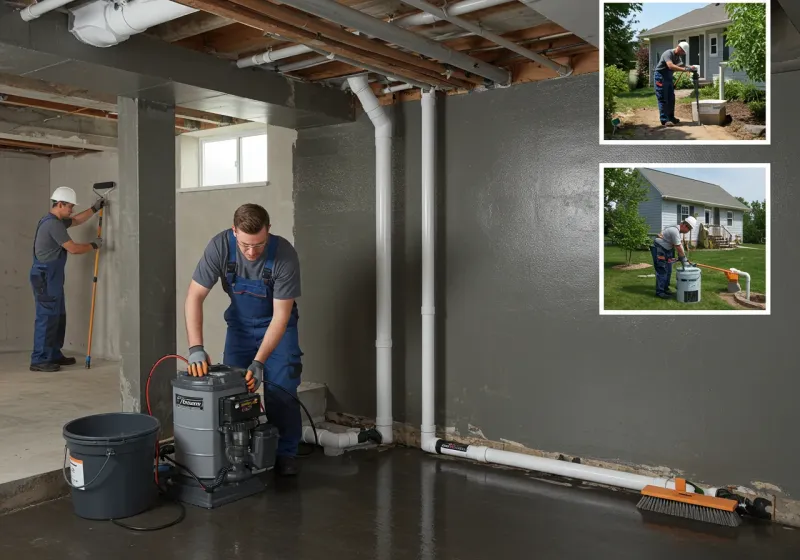 Basement Waterproofing and Flood Prevention process in South Monroe, MI